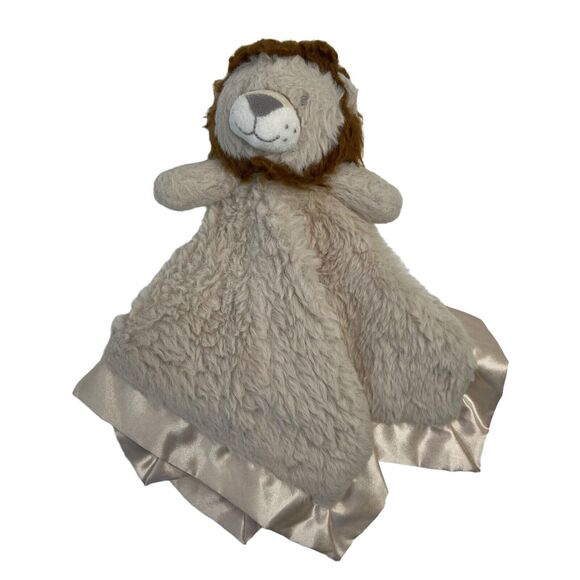 Cloud Island Other - Cloud Island Lion Baby Plush Lovey Security Blanket Fuzzy Mane Target Beige